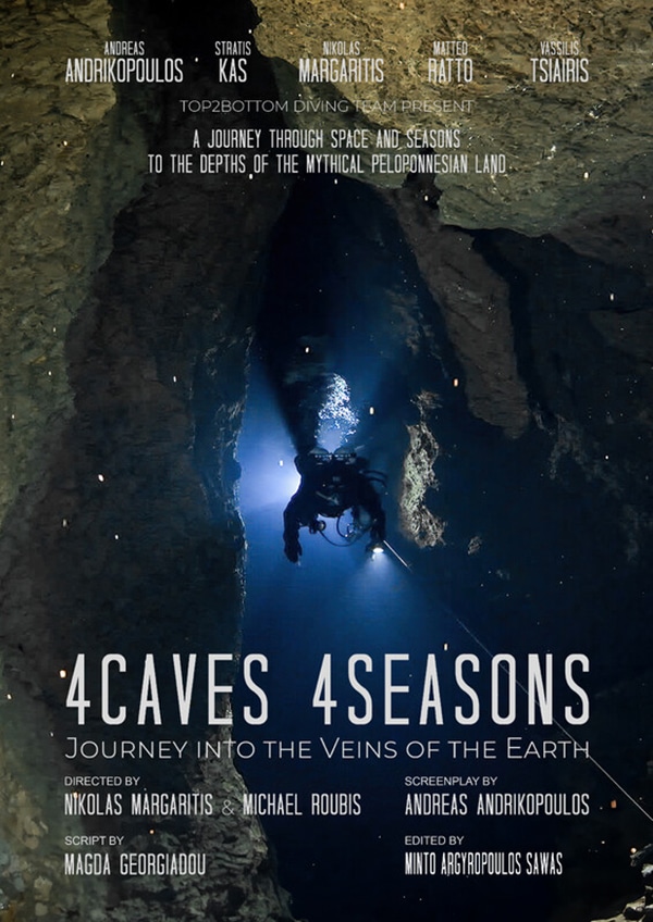 San Francisco Greek Film Festival - 4Caves – 4Seasons: Journey into the Veins of the Earth